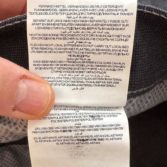 BRAX Feel Good Men's Cooper Casual Patterned Dress Pant Black Size Tag: 34/30 - Picture 8 of 13